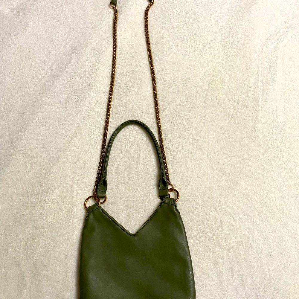 Anthropologie vegan leather crossbody